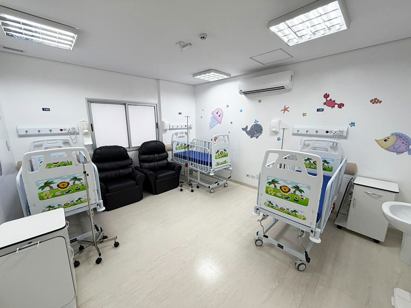 Hospital Municipal de Peruíbe abre UCI y clínica pediátrica y llega a 46 camas