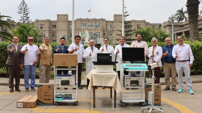 Hospital Loayza incorpora servidor PACS y videocolposcopios vía convenio universitario