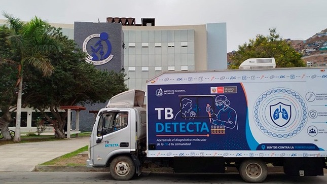 INS lanza 'TB Detecta', unidad móvil de diagnóstico molecular de tuberculosis