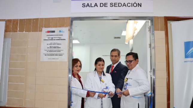 INEN amplía Radioterapia con sala de sedación e hidratación y siete consultorios